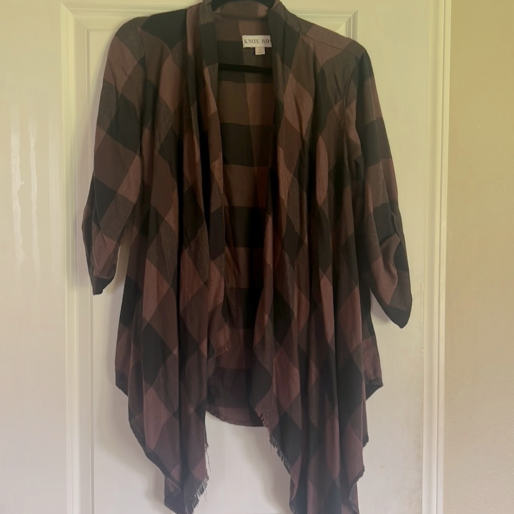 Knox Rose shawl, style jacket